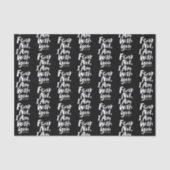 FEAR NOT, I AM with you Religious - Isaiah 41:10 Tissuepapier (Voorkant)