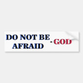 FEAR NOT - JESUS BUMPERSTICKER (Voorkant)