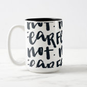 Fear not tweekleurige koffiemok (Links)