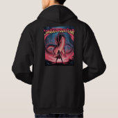 Fear Nothing – Japanese Dragon Courage Design Hoodie (Achterkant)