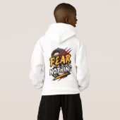 Fear Nothing Skull Hoodie (Achterkant volledig)
