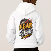 Fear Nothing Skull Hoodie (Achterkant)