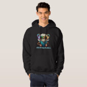 Fear of Running Out of Books to Read Abibliophobia Hoodie (Voorkant volledig)