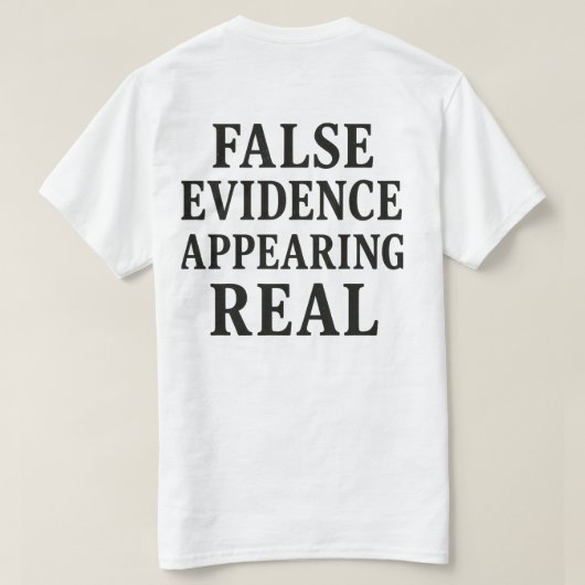 FEAR T-SHIRT (Design achterkant)