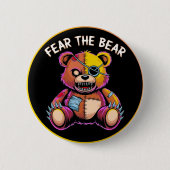 Fear the Bear Button (Voorkant)