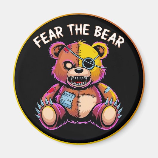 Fear the Bear Magneet (Voorkant)