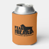 Fear the Beard - Deutsch Drahthaar Gear Blikjeskoeler (Blikje Voorkant)