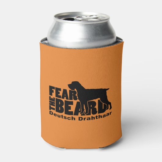 Fear the Beard - Deutsch Drahthaar Gear Blikjeskoeler (Blikje Voorkant)