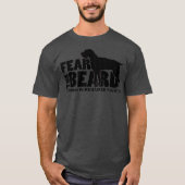 Fear the Beard German Wirehaired Pointer T-shirt (Voorkant)