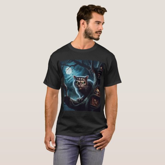 Fear the cat t-shirt (Voorkant volledig)