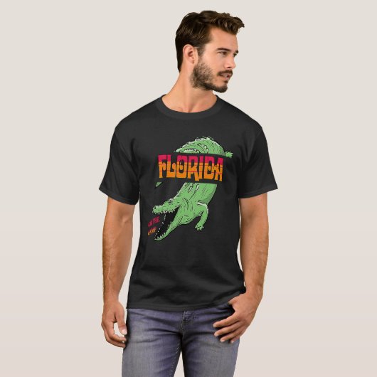 Fear The Chomp Gator T-shirt (Voorkant volledig)