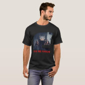 Fear the Crabcat   Crab cat Cryptid Cryptozoology  T-shirt (Voorkant volledig)