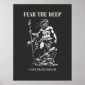 Fear the Deep – Poseidon Mythic  Poster (Voorkant)