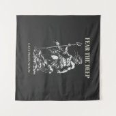 Fear the Deep – Poseidon Mythic Wandkleed (Voorkant (horizontaal))