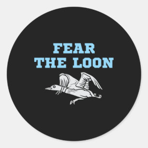 Fear The Loon Minnesota Voetbal Ronde Sticker
