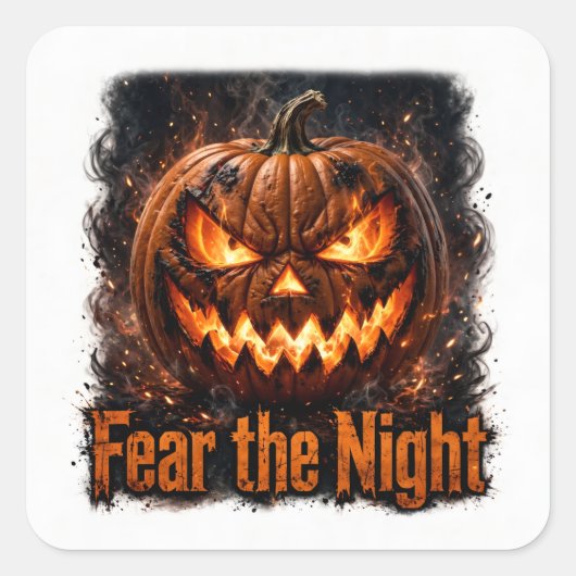 Fear the Night Sticker (Voorkant)