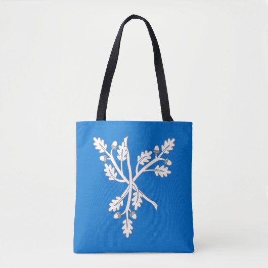 Fearann na Criche Populace Badge Canvas tas (Voorkant)