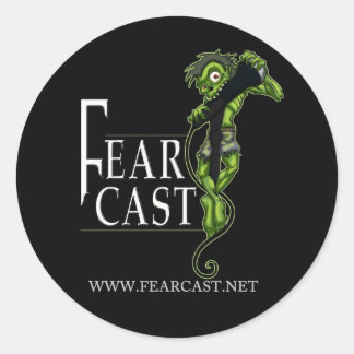 FearCast Harvey Logo Ronde Sticker