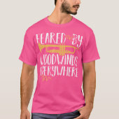 Feared By Woodwinds Everywhere Trumpet Player Musi T-shirt (Voorkant)