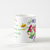 Fearful and wonderbaarlijk gemaakt koffiemok (Center)