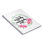 Fearful and wonderbaarlijk gemaakt notitieboek (Rechterzijde)