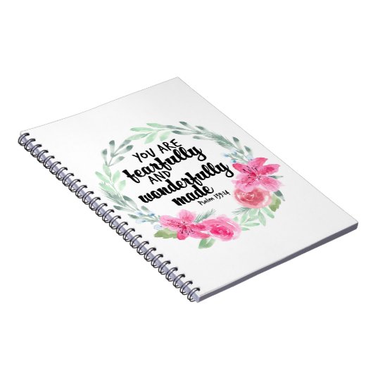 Fearful and wonderbaarlijk gemaakt notitieboek (Rechterzijde)