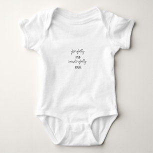 Fearful and wonderbaarlijk made romperbible quote romper