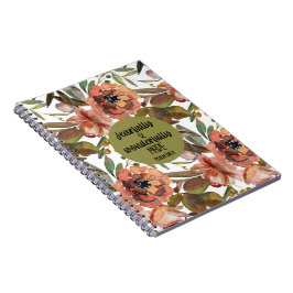 Fearful and Wonderful Made Floral Notitieboek