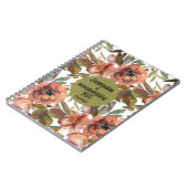 Fearful and Wonderful Made Floral Notitieboek (Linkerzijde)