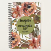 Fearful and Wonderful Made Floral Planner (Voorkant)