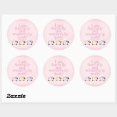 Fearful and Wonderful Made - Roze Ronde Sticker (Vel)