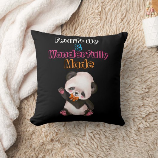 Fearful en waanzinnig gemaakt kussen (Deken)