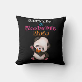 Fearful en waanzinnig gemaakt kussen