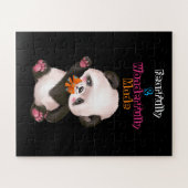 Fearful en waanzinnig gemaakt legpuzzel (Horizontaal)