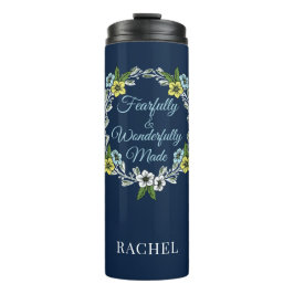 Fearful en waanzinnig gemaakt thermosbeker