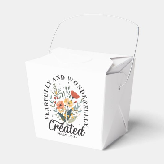 Fearful en Wonderful Made Bedankdoosjes (Voorkant Zijde)