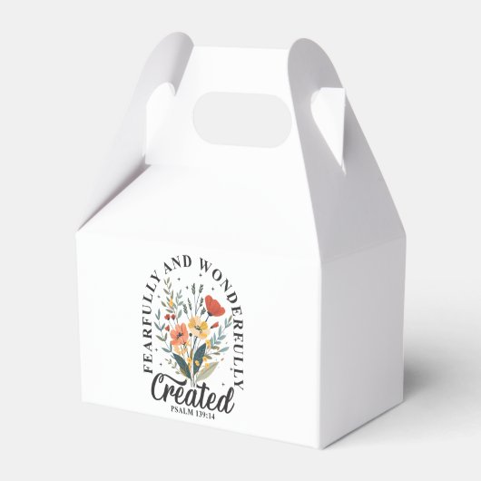 Fearful en Wonderful Made Bedankdoosjes (Voorkant Zijde)