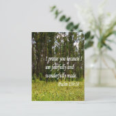 Fearful en Wonderful Made Briefkaart (Staand voorkant)