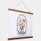 Fearful en Wonderful Made Hangend Wandkleed (Gebogen)