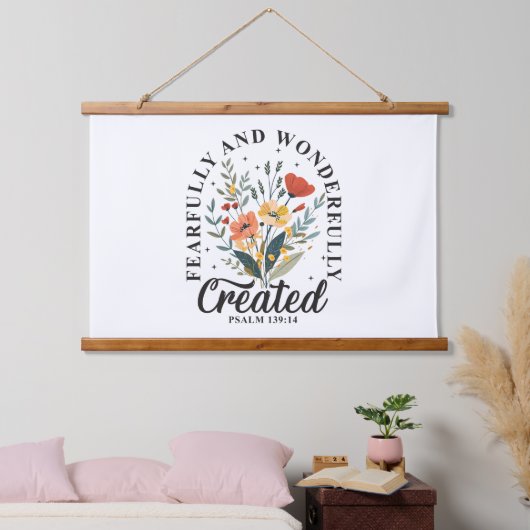 Fearful en Wonderful Made Hangend Wandkleed (Slaapkamer)