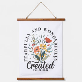 Fearful en Wonderful Made Hangend Wandkleed