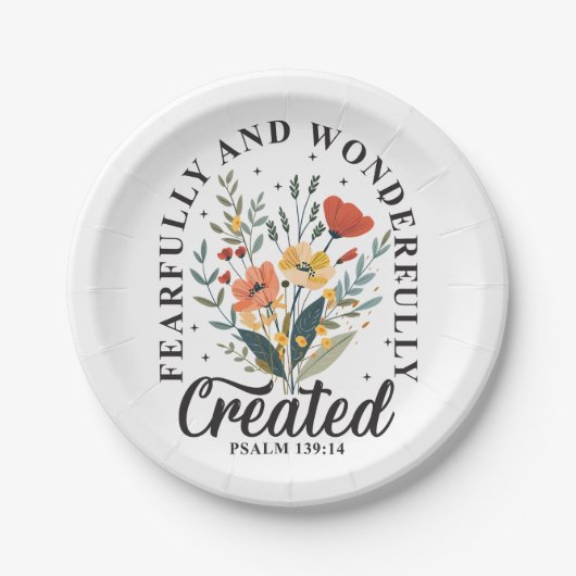 Fearful en Wonderful Made Papieren Bordje (Voorkant)