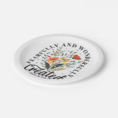 Fearful en Wonderful Made Papieren Bordje (Gekanteld)