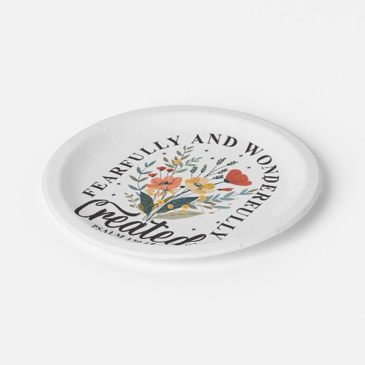 Fearful en Wonderful Made Papieren Bordje (Gekanteld)