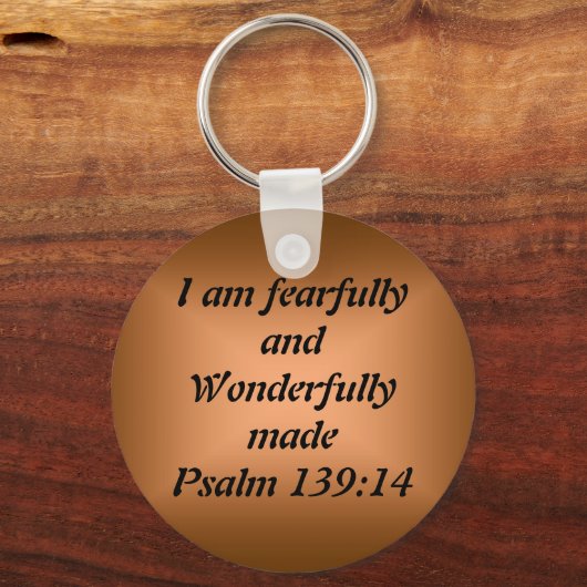 Fearful en Wonderful Made Sleutelhanger (Voorkant)