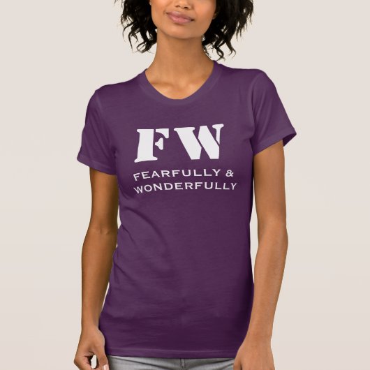 Fearful en Wonderful T-shirt (Voorkant)