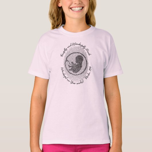 Fearful en wonderlijk gemaakt. t-shirt (Voorkant)