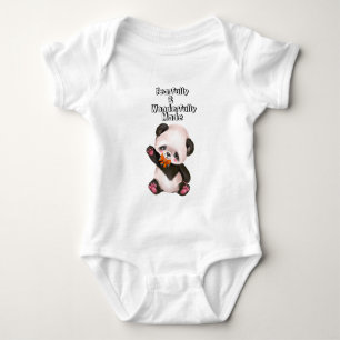 Fearful Fearful en waanzinnig gefabriceerde Baby o Romper