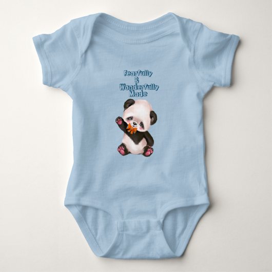 Fearful Fearful en waanzinnig gefabriceerde Baby o Romper (Voorkant)