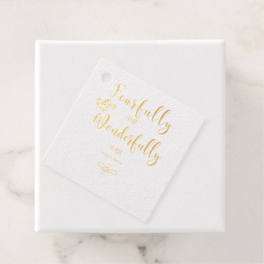 Fearful & Wonderful Made Bedankjes Labels (Met doos)